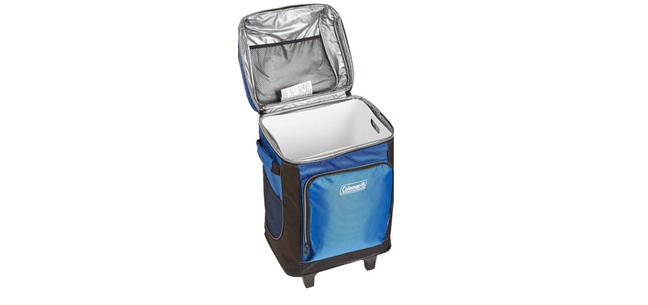 Coleman 42-Can Soft Cooler With Removable Liner and Wheeled
