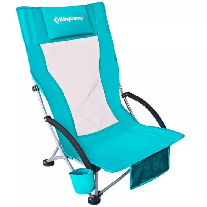 KingCamp Low Sling High-Back Camping Chair