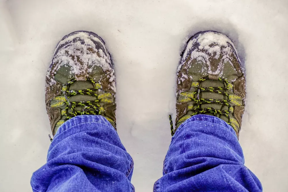 snow hiking shoes