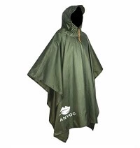 Anyoo Lightweight Waterproof Rain Poncho