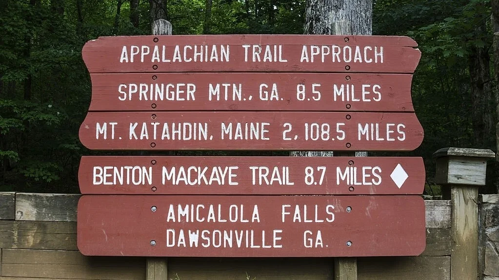 Appalachian Trail Approach Sign