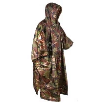 Arcturus hooded nylon rain poncho - multipurpose