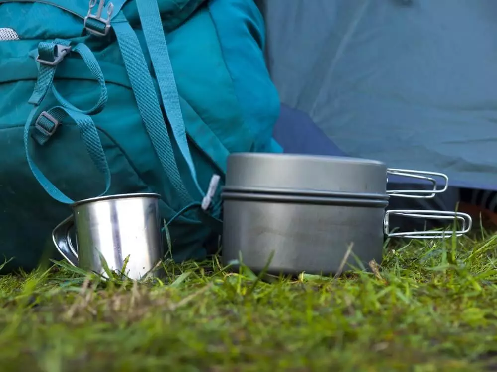 backpacking camp cookset