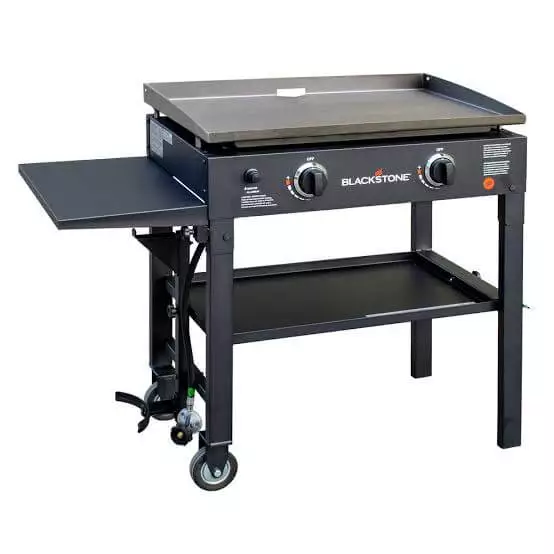 Blackstone 28-inch flat top gas grill station - 2 burners