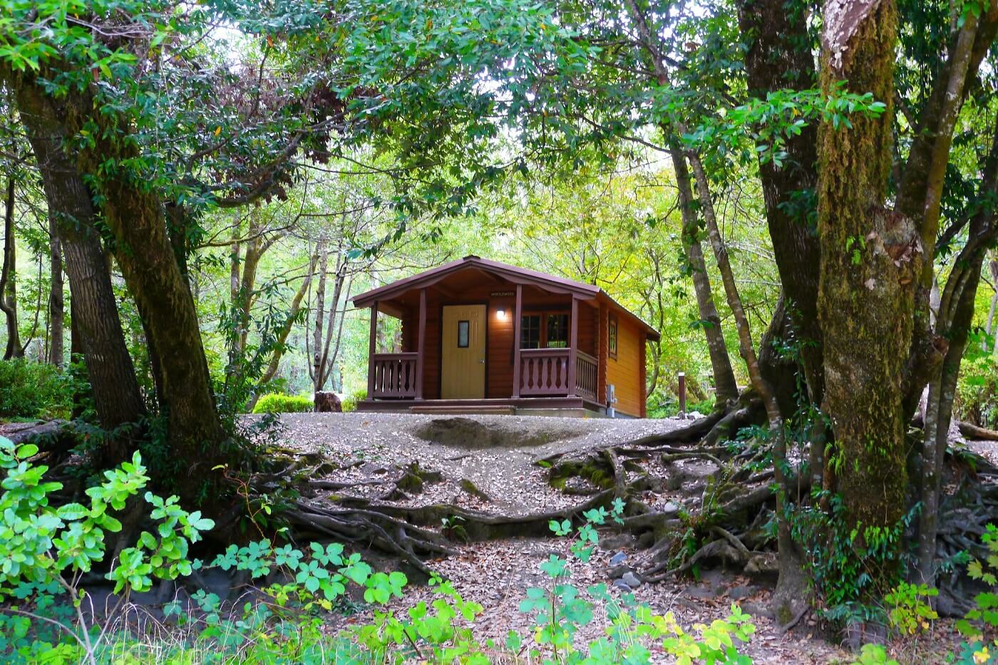 cabin 43 in Alfred A. Loeb State Park