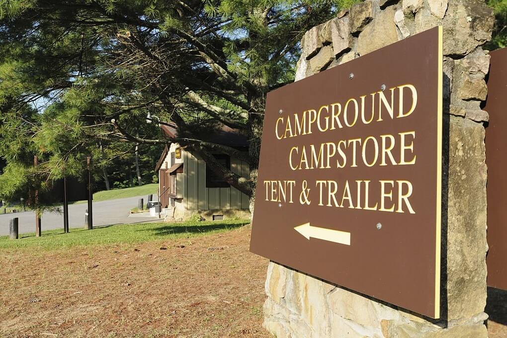 campground store sign