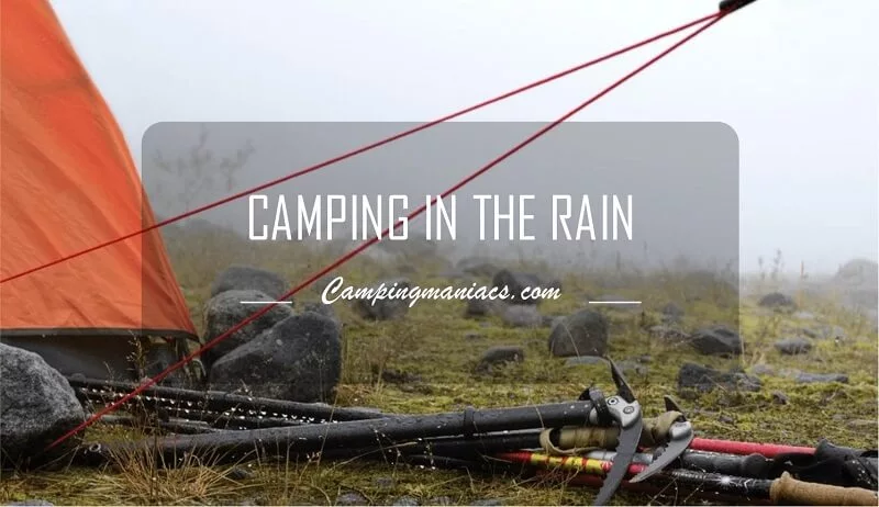 camping in the rain tips