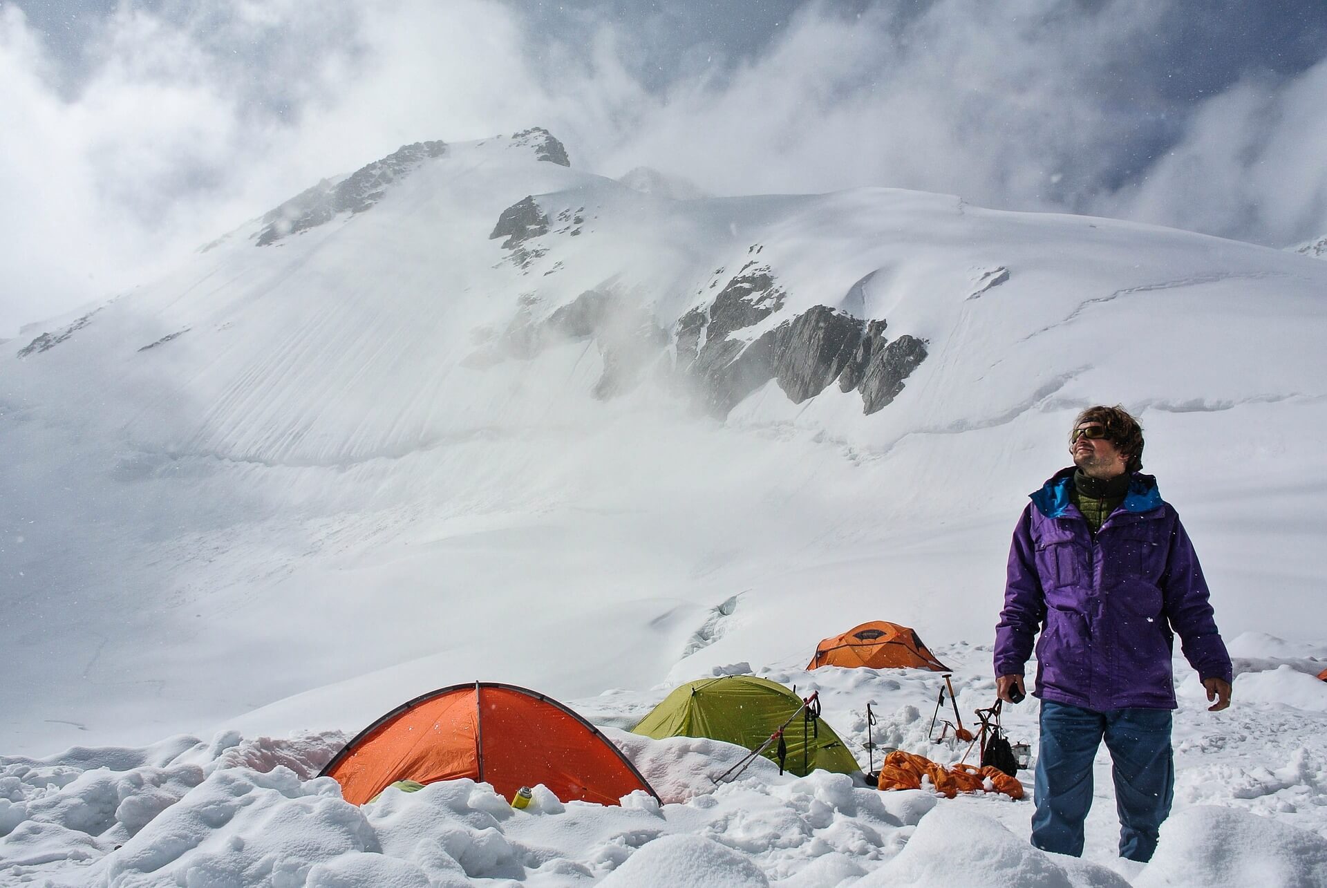 winter camping