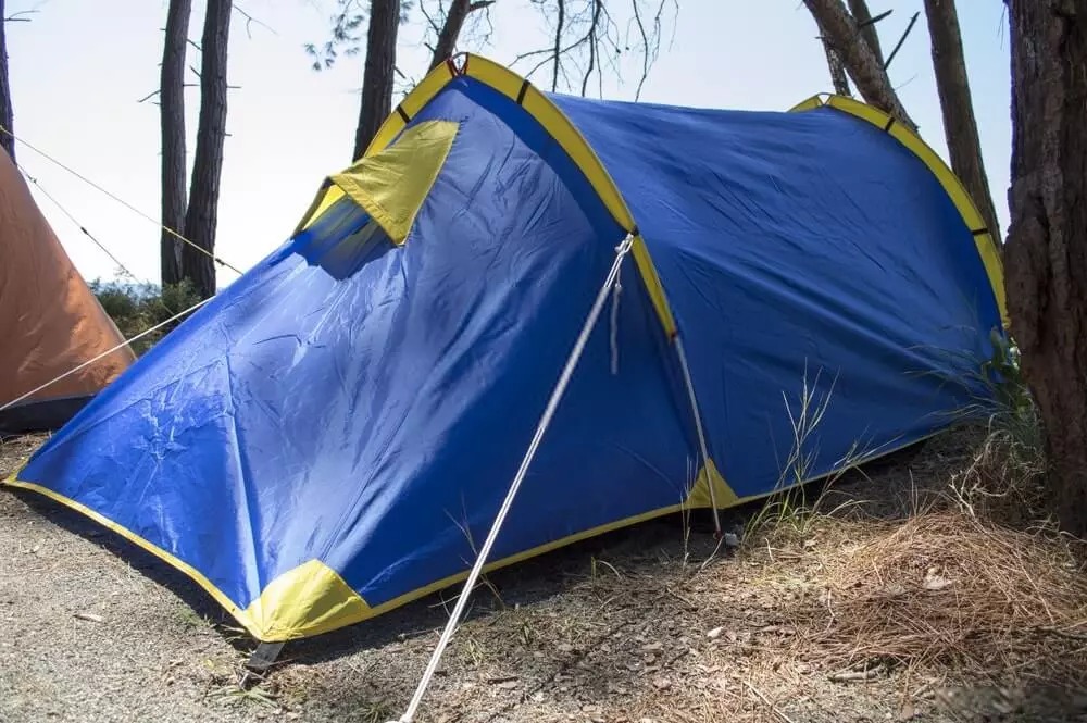 image of a tent in good condition at campsite