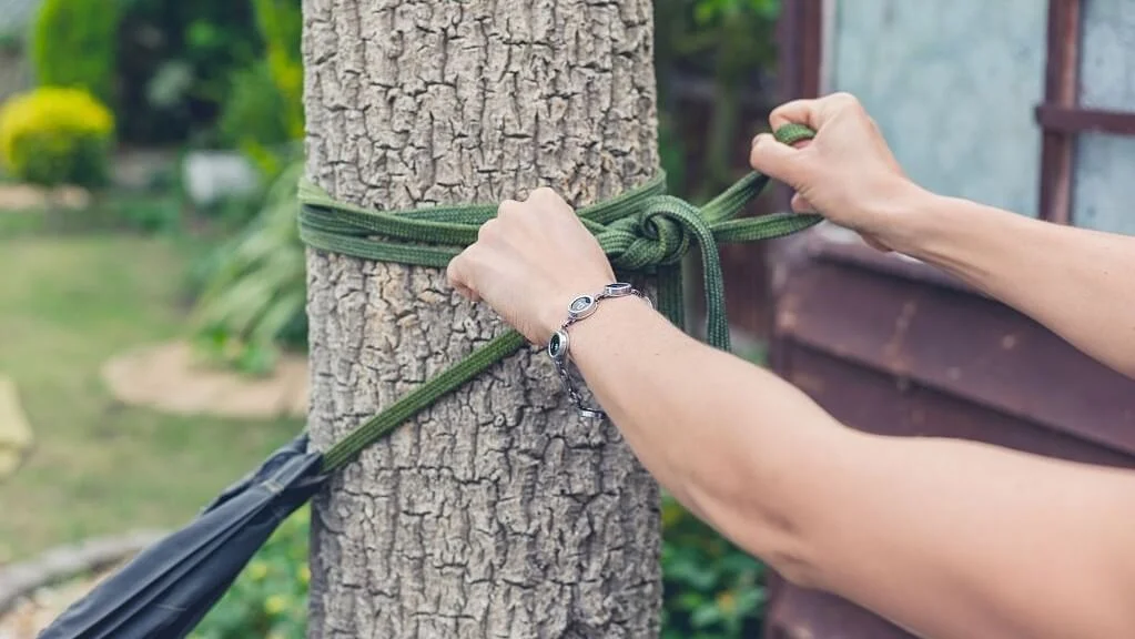 hammock camping knot