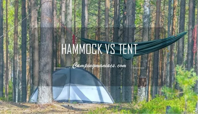 hammock vs tent camping