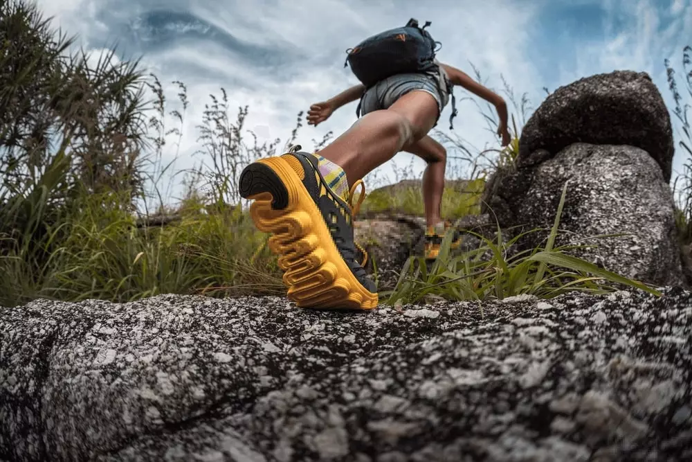 hiking boots traction