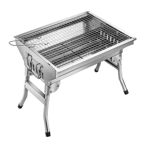 Homemax stainless steel charcoal BBQ grill
