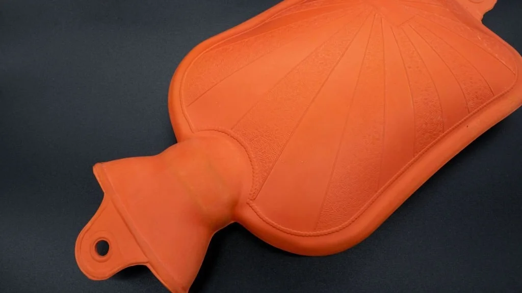 hot water bottle to warm your feet