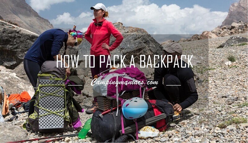 how to pack a backpack