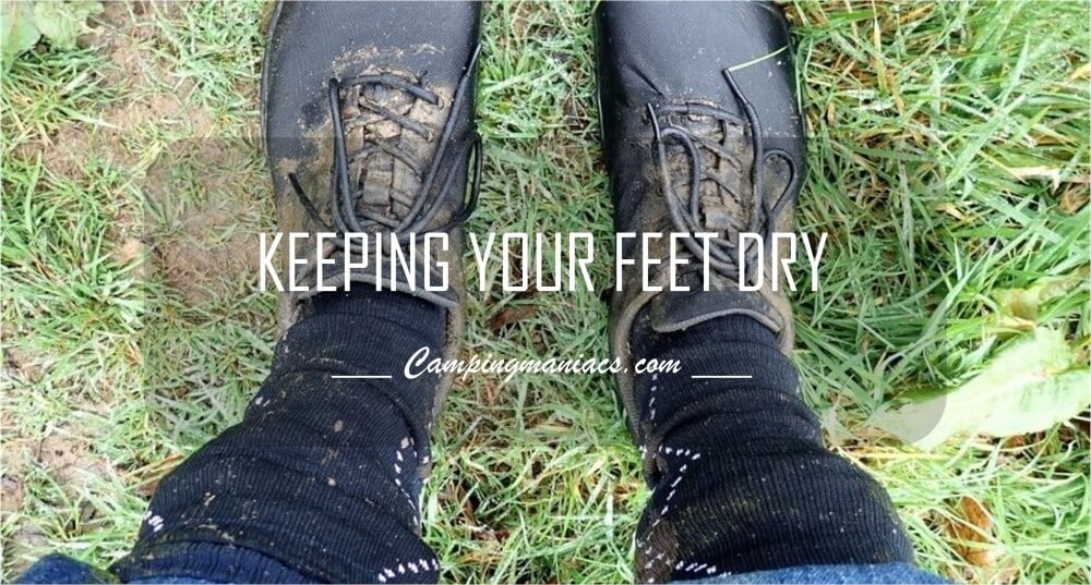 keeping your feet dry while hiking