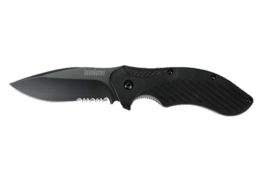 kershaw-clash-black-serrated-camping-knife