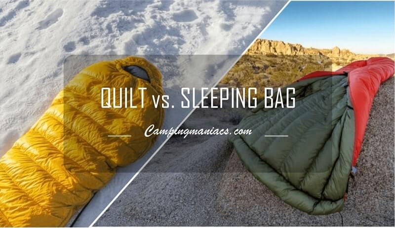 quilt versus sleeping bag