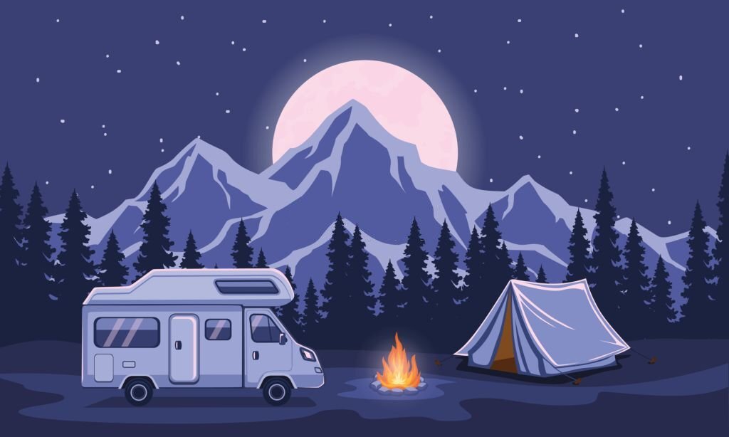 tent versus rv camping