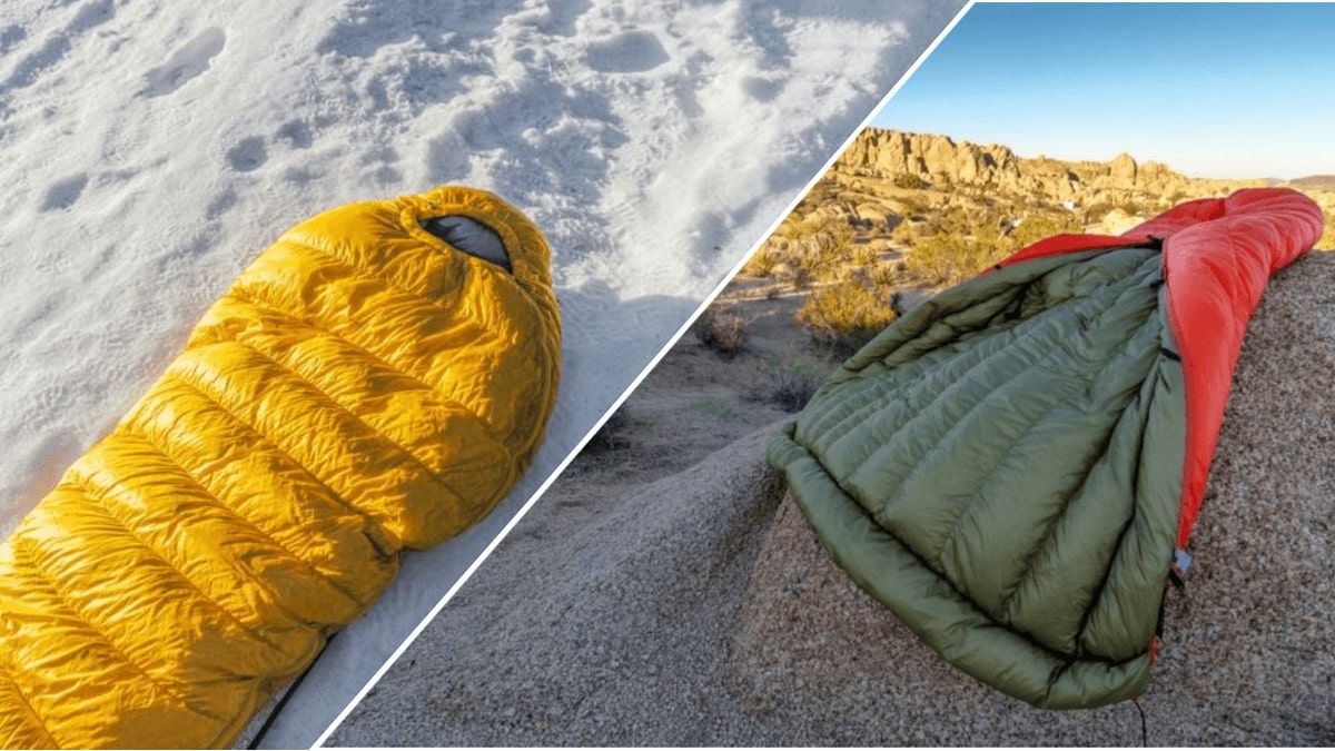 quilt versus sleeping bag
