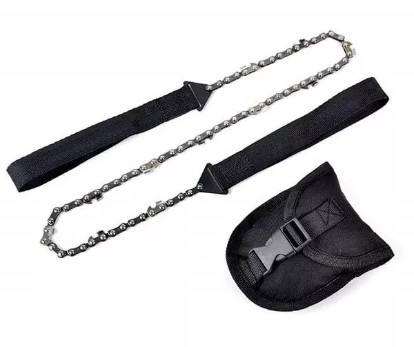 Portable Folding Hand Chainsaw Outdoor Gear Tool New Survival Pocket Chain Saw