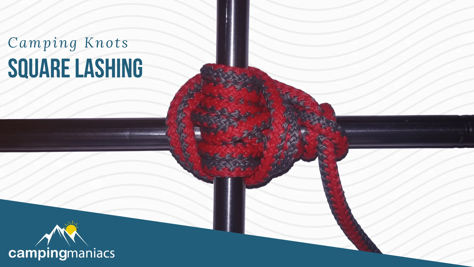 square lashing knot