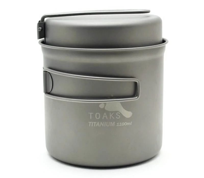 TOAKS Titanium 1100ml Pot with Pan