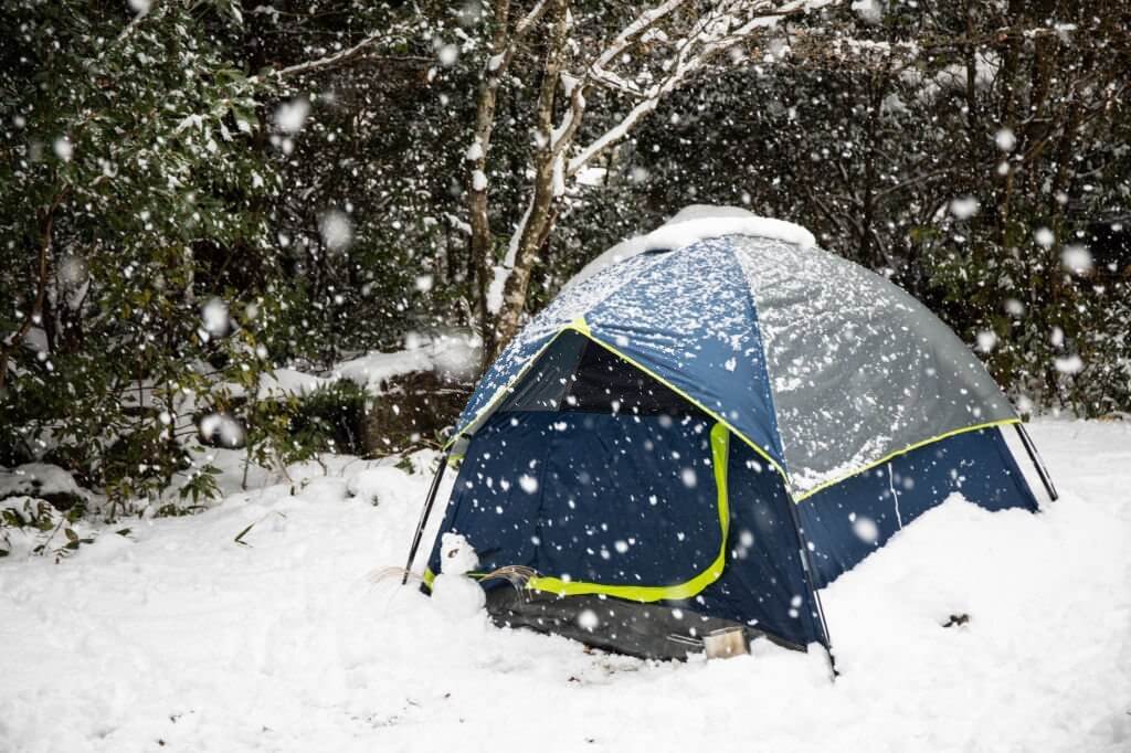heavy-duty winter camping tent