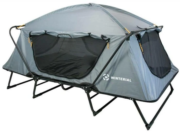 Winterial double tent cot for camping