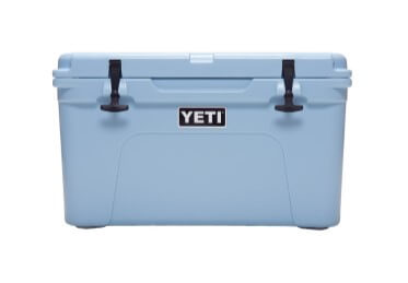 Yeti Tundra 45 Ice-Blue Hard-Shell Camping Cooler